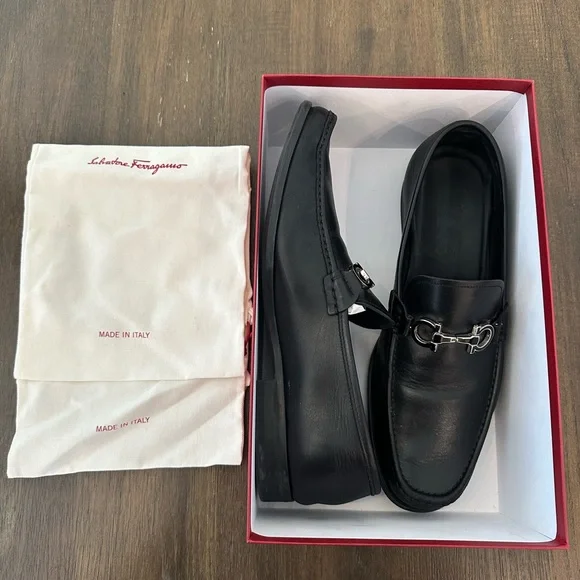 Salvatore Ferragamo | Shoes | Mens Leather Loafer With  display picture 3
